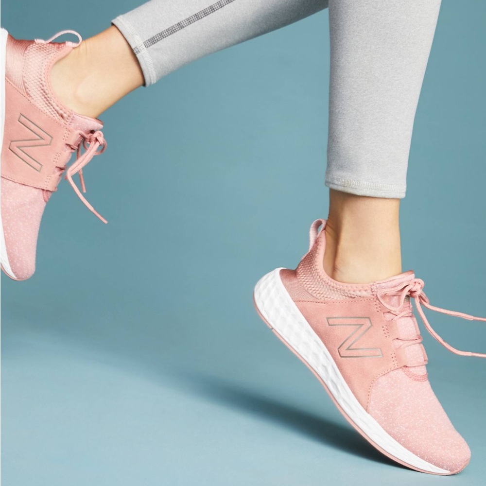 Anthropologie x New Balance cruz sneakers pink size 8.5